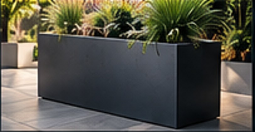 Donica aluminiowa 400×100